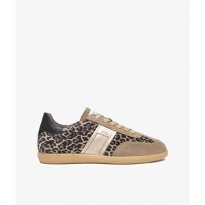 NEW NEROGIARDINI women's low profile sneaker in leopard